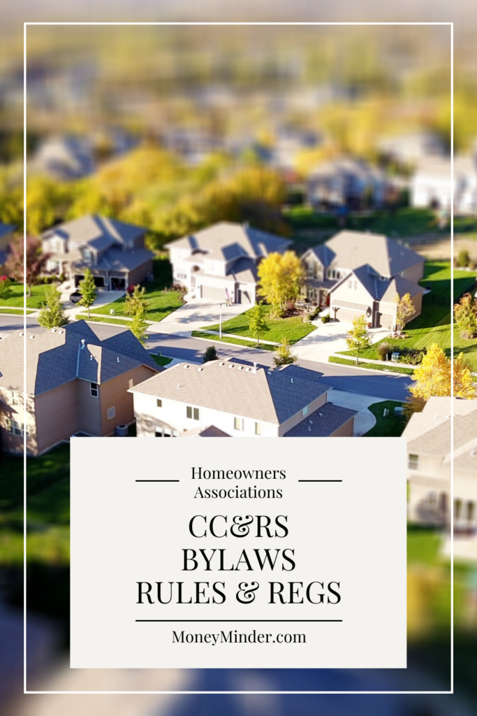 HOA CC&Rs vs Bylaws vs Rules & Regulations