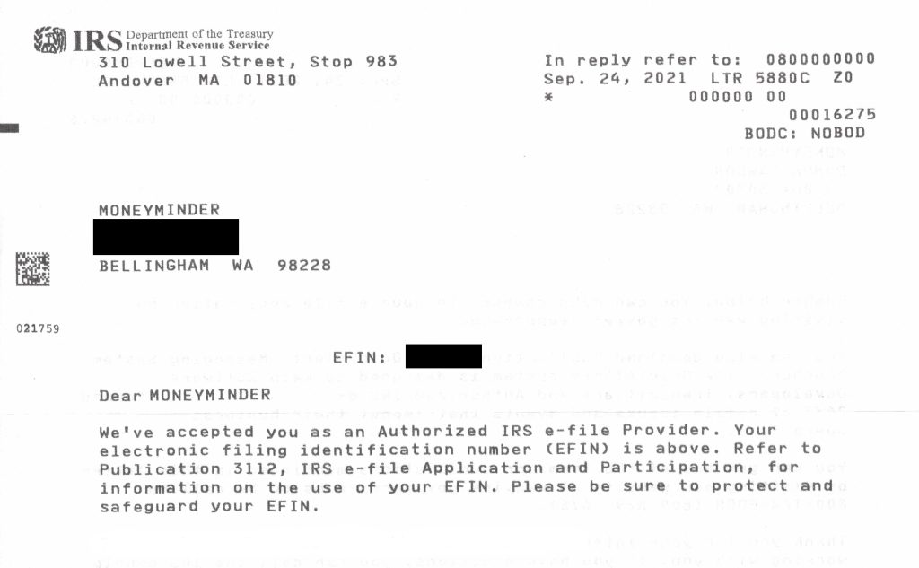 IRS efile authorization