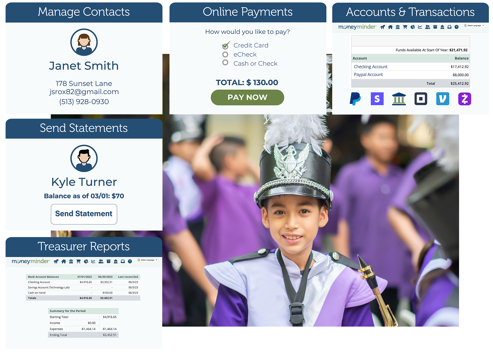 Booster Club Accounting Software for Treasurers Booster Club Accounting Software for Treasurers