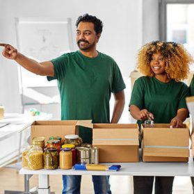 Volunteers-Helping