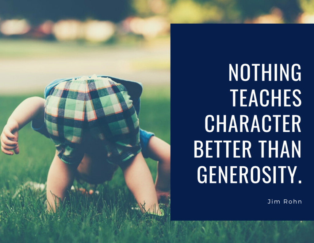 character and generosity