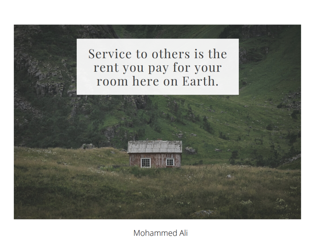 service to others quote