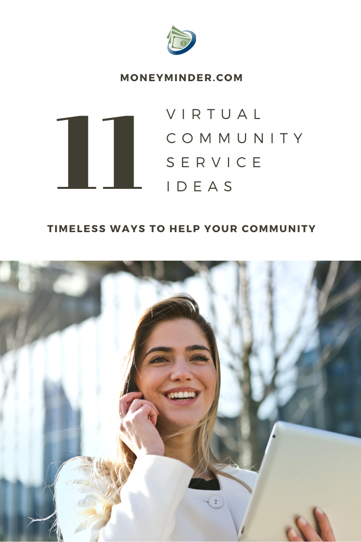 11 Virtual Community Service Ideas MoneyMinder