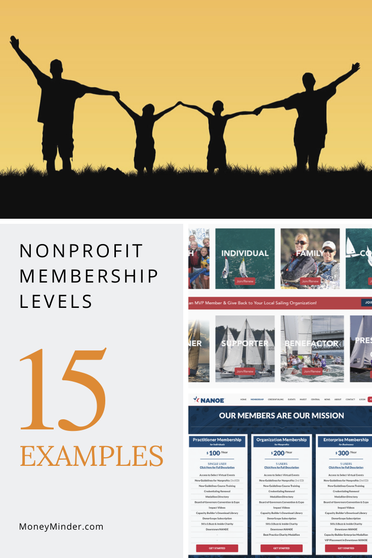 Nonprofit Membership Levels And Names (with 15 Examples) - MoneyMinder