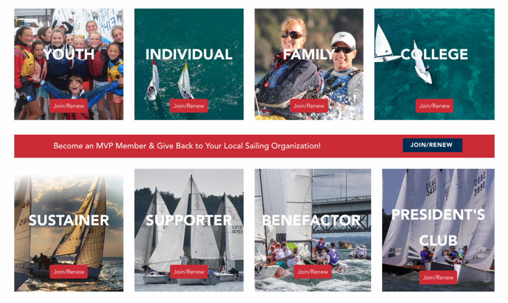 U.S. Sailing Memberships