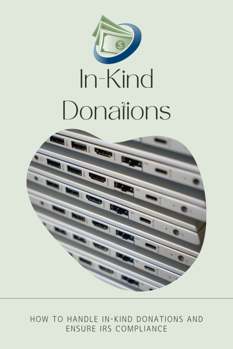 All About InKind Donations (with Sample Thank You Letter & Postcard) MoneyMinder