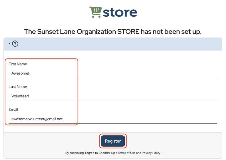 Setting up a Custom Store - MoneyMinder