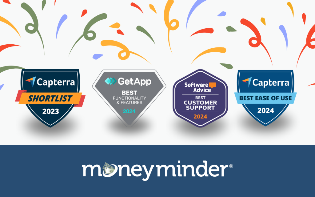 MoneyMinder Nonprofit Accounting Software Awards 2023-2024 MoneyMinder Nonprofit Accounting Software Awards 2023-2024