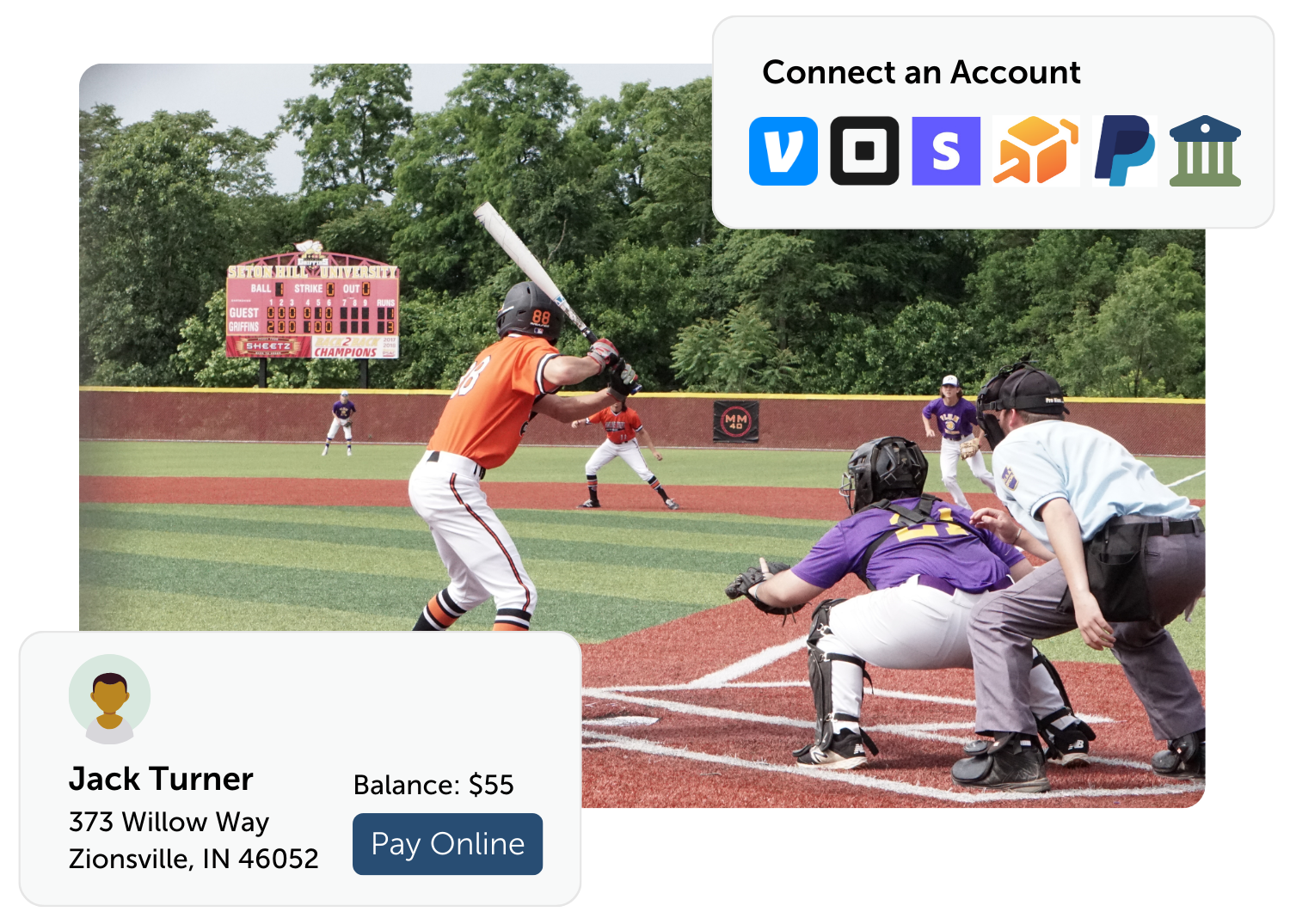 Manage Baseball Players Contacts