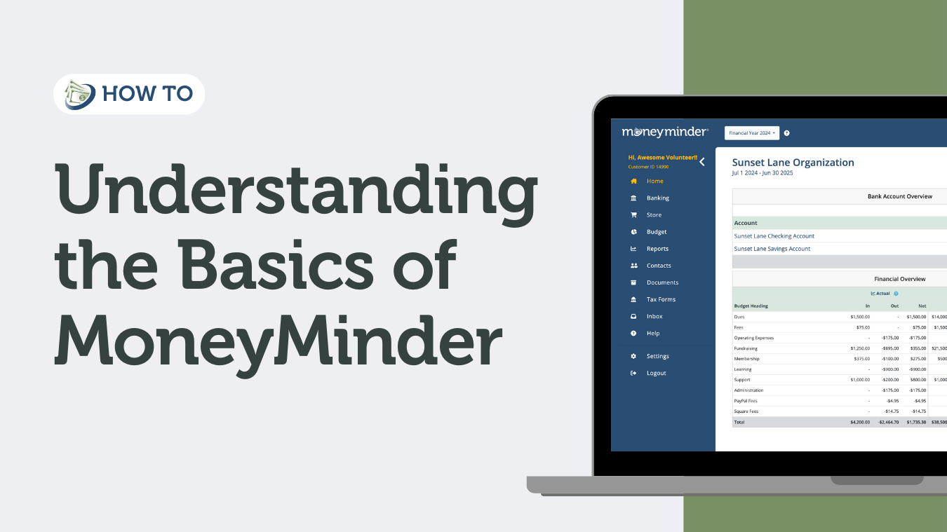 MoneyMinder Basics