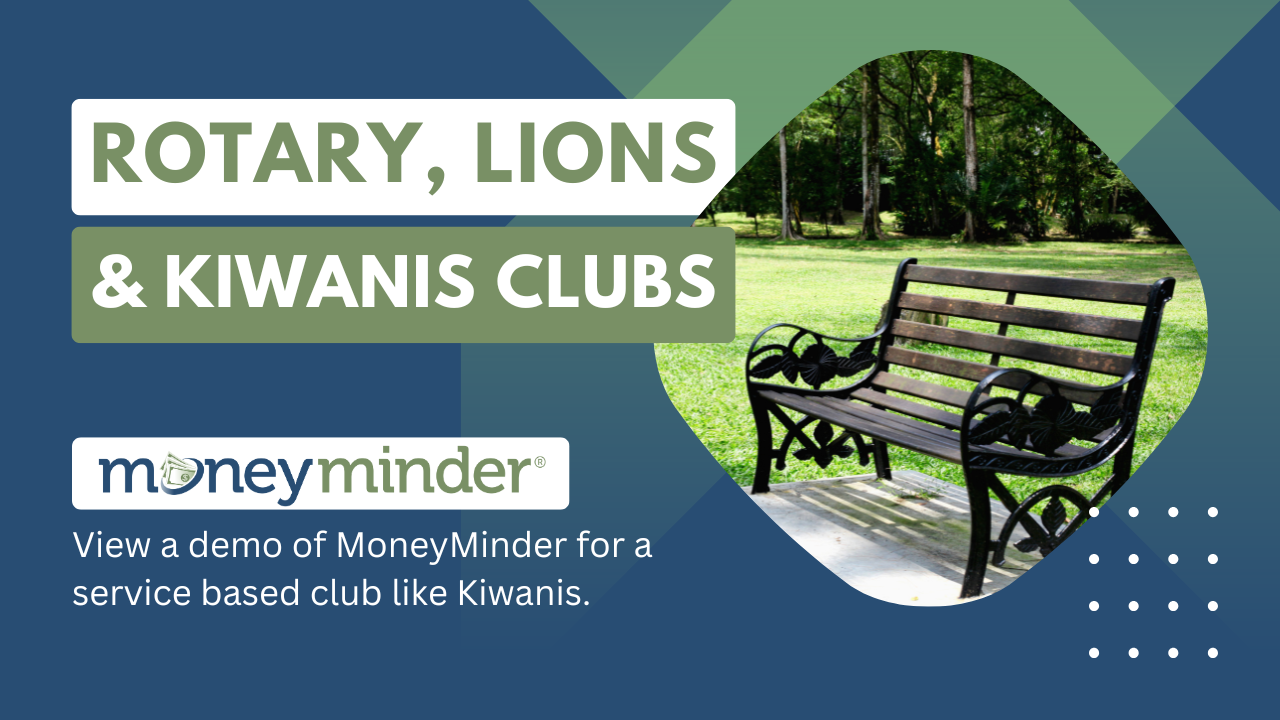 MoneyMinder for Service Clubs