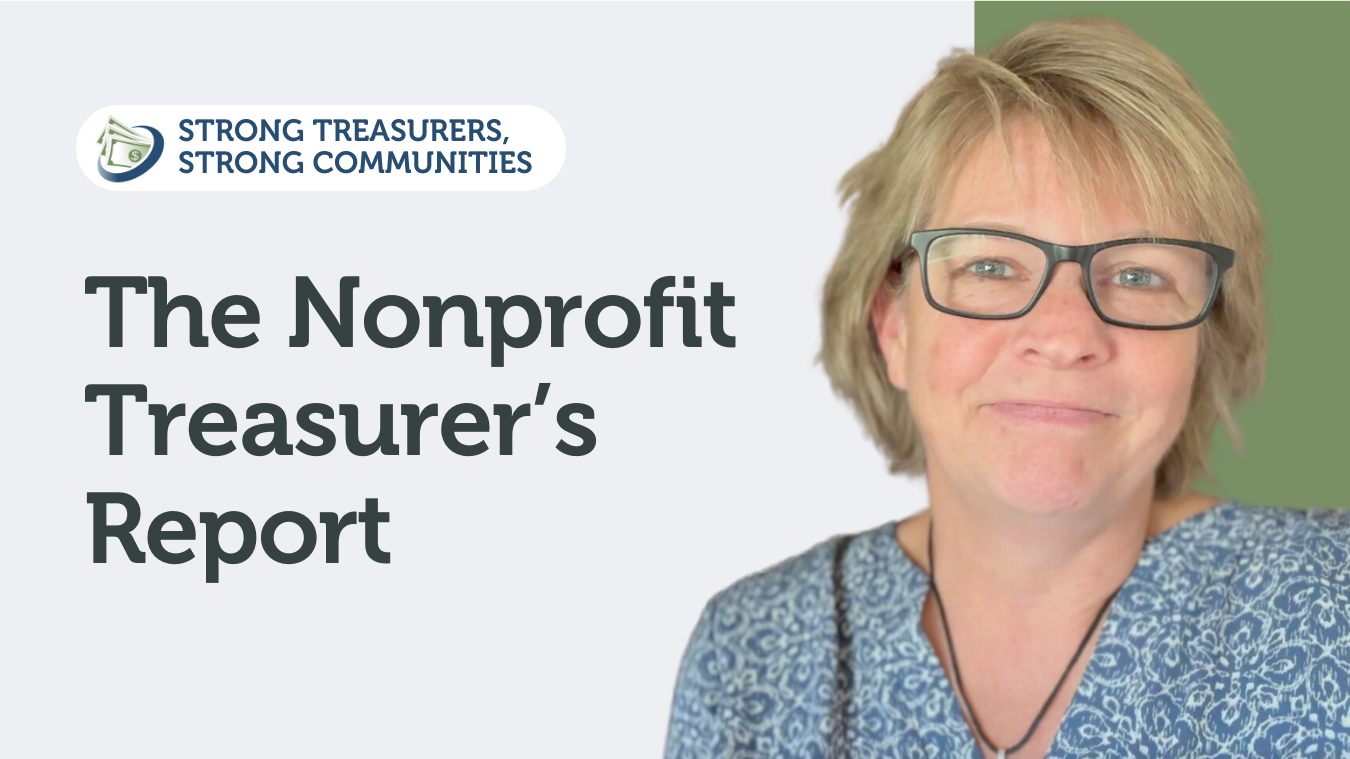 Nonprofit Treasurer's Report