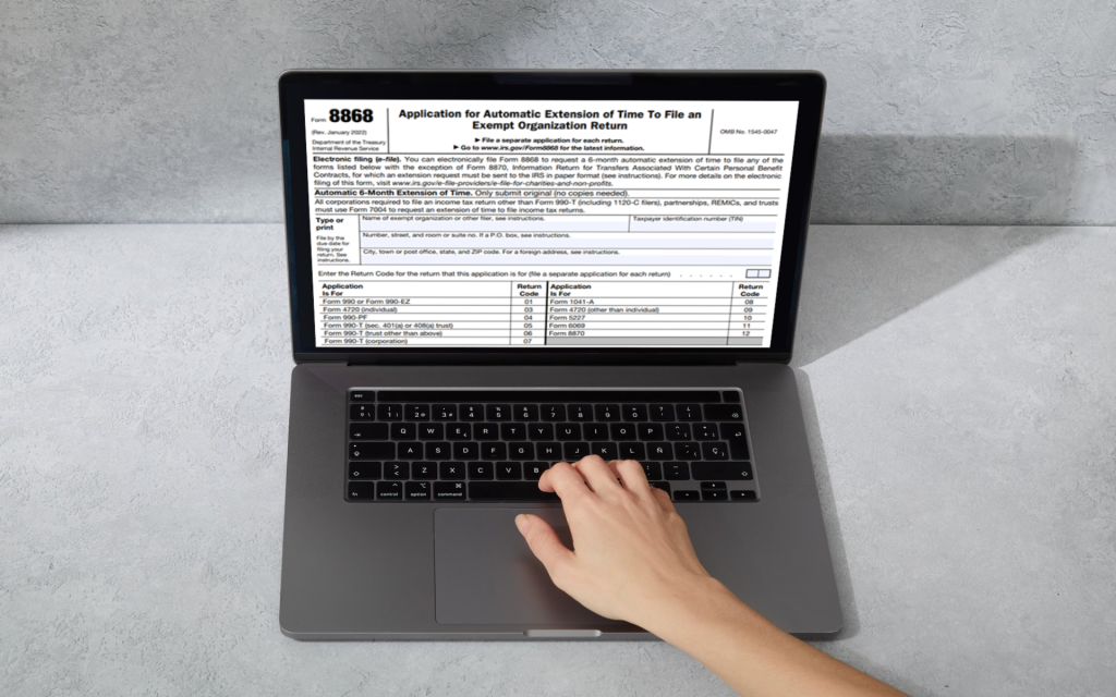 IRS Form 8868 Extension IRS Form 8868 Extension