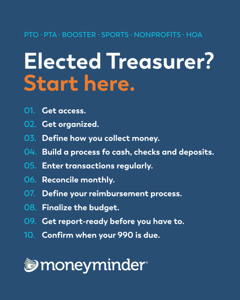 Getting Started Treasurer