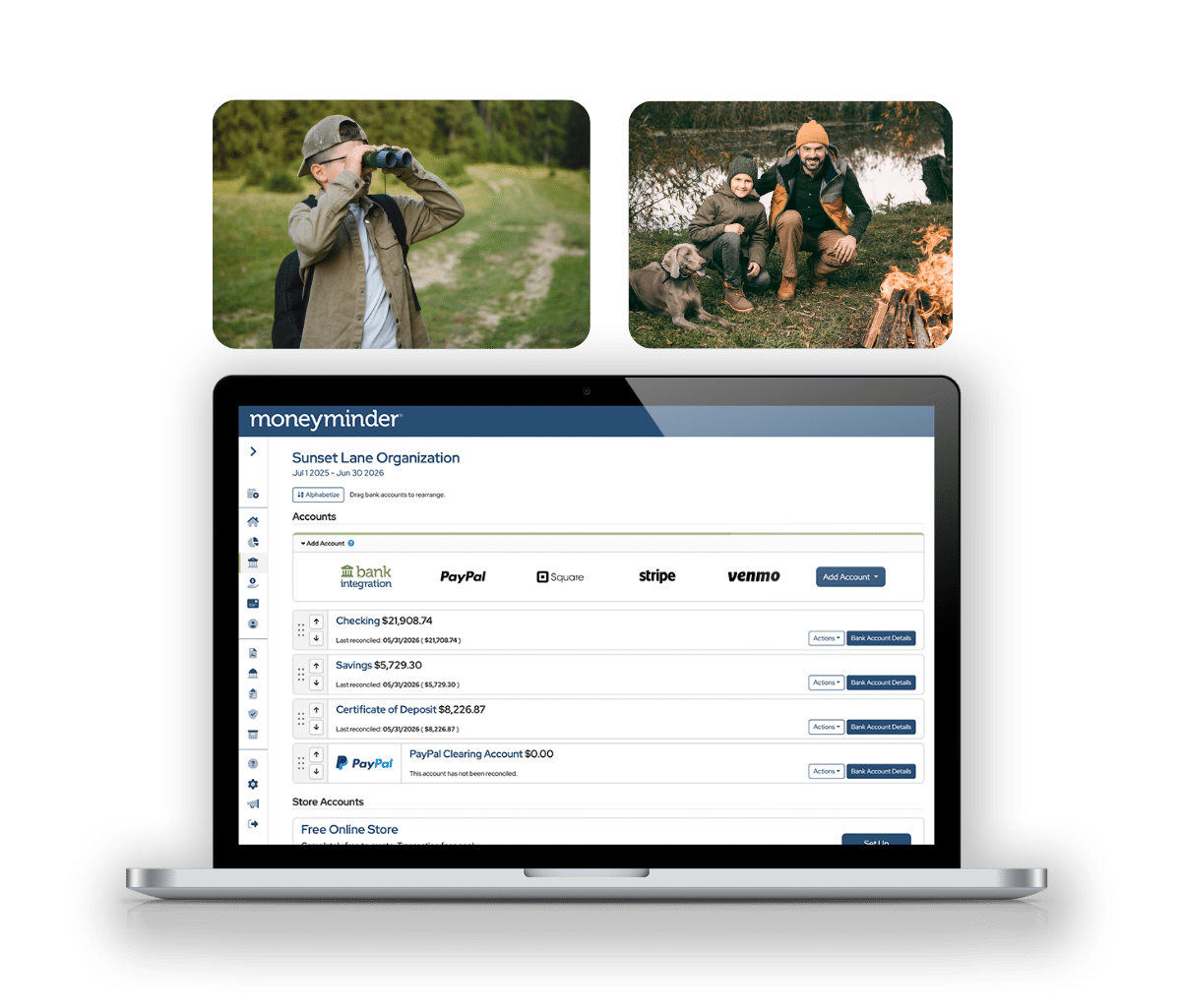 Financial tracking for scouts